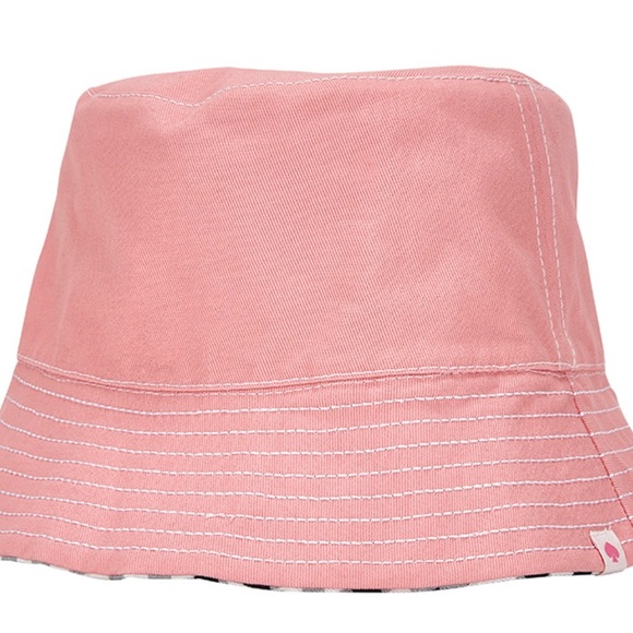 KATE SPADE NEW YORK Daisy Gingham Reversible Bucket Hat - Picture 8 of 10